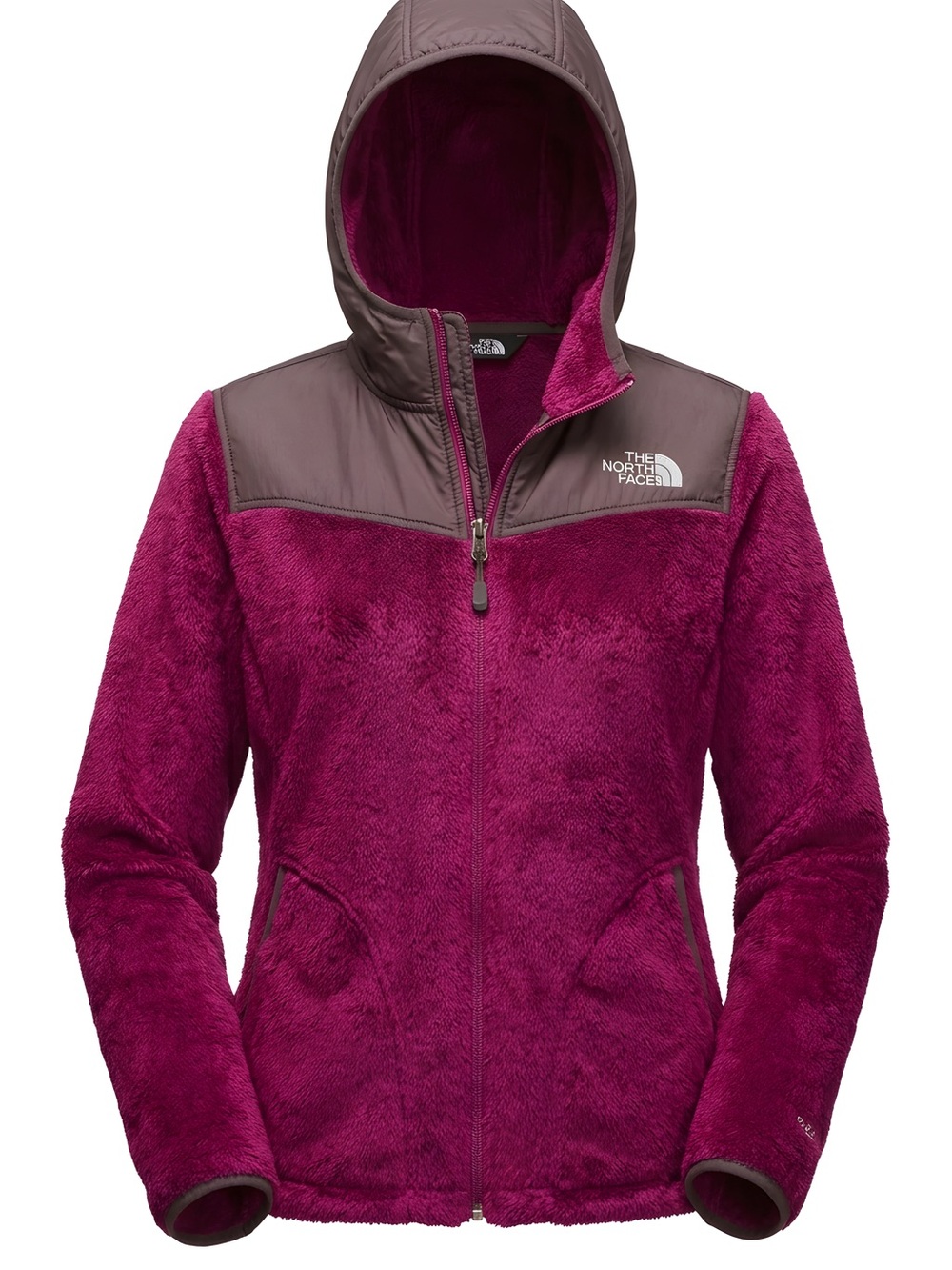 The North Face Women’s Raspberry Hooded Full-Zip Teddy Fleece Jacket